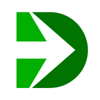 Letter D Direction Logo Design Digging Logo