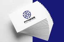Triple Fitness Equipment Logo Design Barbell Logo Screenshot 4