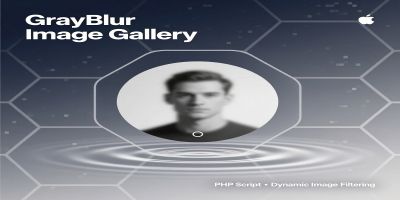 GrayBlur - Image Gallery With Effects