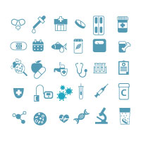 Medical Line Icon Set