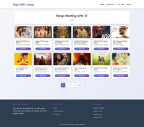 PagalMp3 - Launch Your Own Songs Platform Screenshot 6