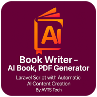 Book Writer - Book PDF Generator