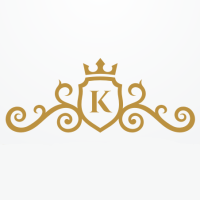 Kingdom Letter K Luxury Logo Design Vector