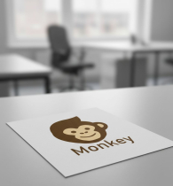 Monkey Logo Design - Playful & Friendly Screenshot 1