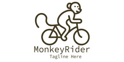  Monkey on Bike Logo