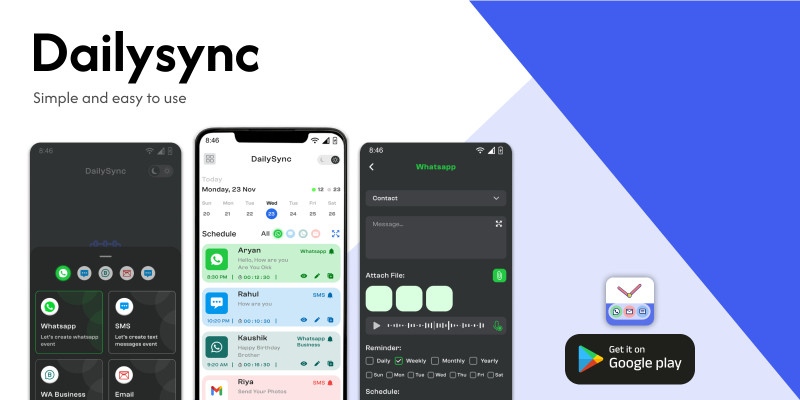 DailySync – Smart Daily Planner And Reminder