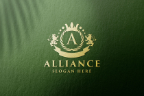 Alliance Luxury Royal Crest Logo Screenshot 2