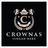 Luxury Letter C Crest Logo