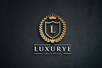 Classic Gold Monogram Letter L Wreath Screenshot 1