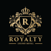 Luxury Gold Monogram Letter R Hotel Logo