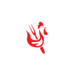 Fire Chicken Restaurant Logo
