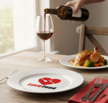 Love Food Logo Screenshot 1