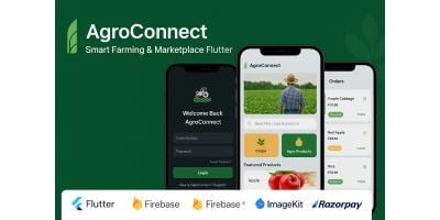 AgroConnect – Smart Farming Marketplace Flutter