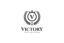 Victory Letter V Luxury Logo Design Vector Screenshot 3