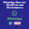 WhatsApp Share for WordPress and WooCommerce