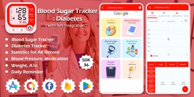 Blood Sugar Tracker - Diabetes Diary Android App