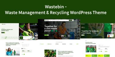 Wastebin - Waste Management and Recycling WP Theme