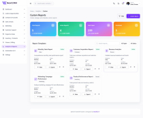 Modern CRM Admin Dashboard Screenshot 7