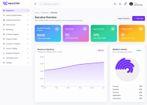 Modern CRM Admin Dashboard Screenshot 11