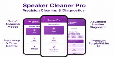 Speaker Cleaner Pro - Android Studio Full Source