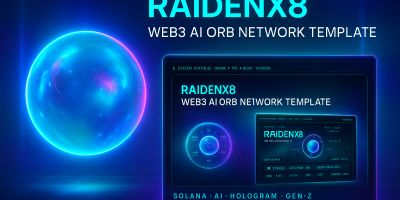 RaidenX8 - Web3 AI Orb Network Template