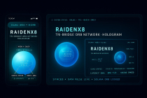 RaidenX8 - Web3 AI Orb Network Template Screenshot 1