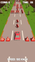 Car Racer 3D Casual Game - Unity Template Screenshot 2