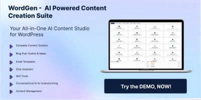 Wordgen - All-in-One AI Content Studio WordPress