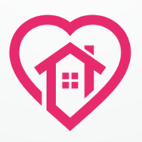 Lovely Home Logo Design Vector