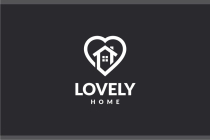 Lovely Home Logo Design Vector Screenshot 2