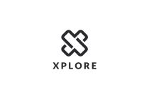 Xplore Letter X Logo Design Vector Screenshot 3
