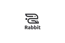 Rabbit Logo Design Vector Illustration Screenshot 3
