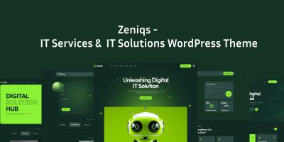 Zeniqs - IT Technology and IT Solutions WP Theme