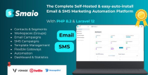 Smaio - Self-Hosted Email Marketing Platform Screenshot 1