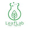 Eco-Friendly Nature and Science Laboratory Logo 
