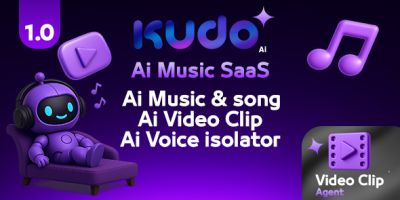 Kudo AI - AI Music Voice And Video Generator SaaS
