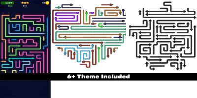 Escape - Arrow Snake Puzzle - Unity Template