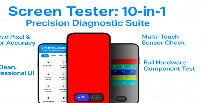Screen Tester 10-in-1 - Full Android Diagnostic