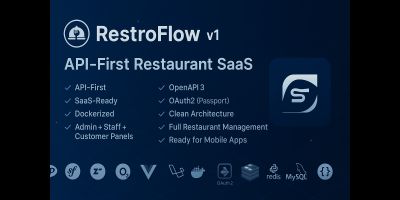 RestroFlow – API-First Restaurant SaaS