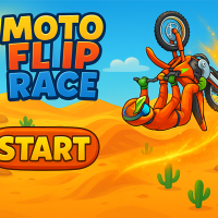 Moto Flip Race Casual Mobile Unity Game