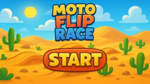 Moto Flip Race Casual Mobile Unity Game Screenshot 1