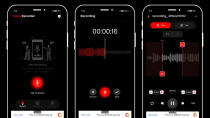 MJ Voice Recorder Audio Memos AdMob FB Ads Android Screenshot 1