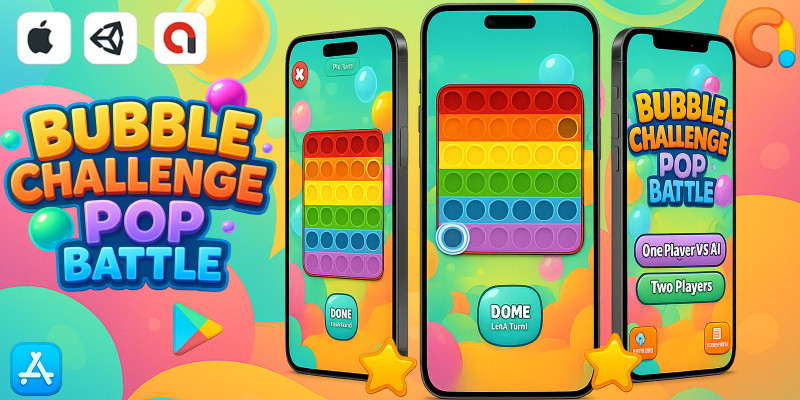Bubble Challenge Pop Battle Casual Game
