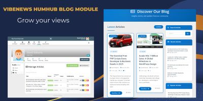 VibeNews - Humhub Advanced Blog Module Pro
