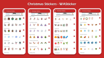 Christmas Stickers - Android App Source Code Screenshot 4