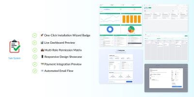 TaskSystem - Laravel Project Management