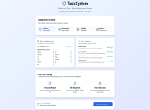 TaskSystem - Laravel Project Management Screenshot 4