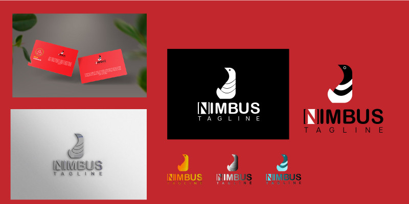 Nimbus – Modern Rounded Tech Logo Template