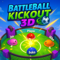 BattleBall KickOut 3D - Casual Mobile Game