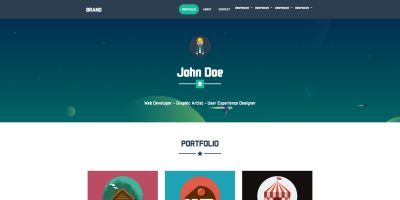 Brand - Simple Web Developer HTML template